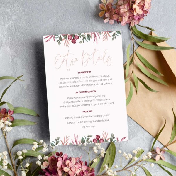 Personalized Invitation Cards