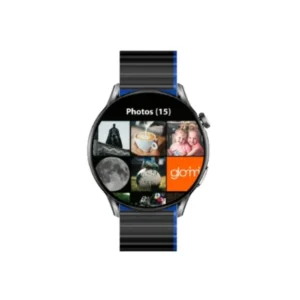 Glorimi Smart Watch M2 Max Dual Strap Black / Blue