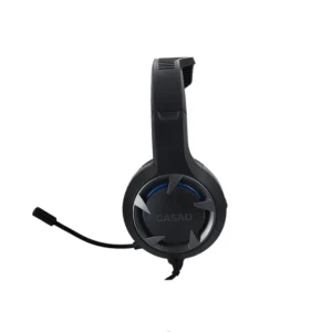 TECHSTERS Wired Headphone With Mic With Noise Cancellation