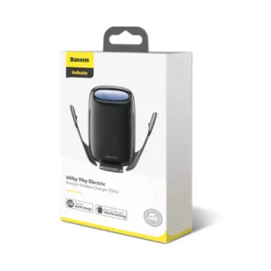 Baseus Milky Way Electric Bracket Wireless Charger (15W) | Black