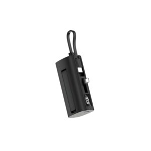 Aspor A351 2IN1 iPhone & Type-C Flexible Portable Mini 5000mAh Power Bank