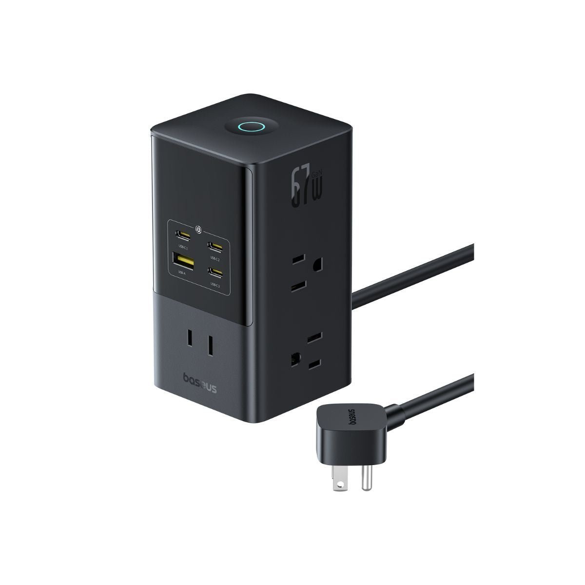 Baseus EnerFill FD11 Power Strip 6AC+1U+3C 67W