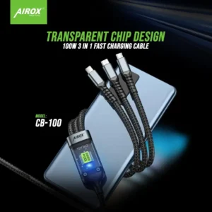 Airox CB-100 3 In 1 Fast Charging Cable