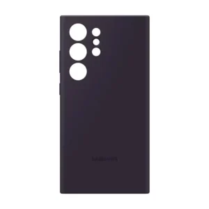 Samsung S24 Ultra Vegan Leather Case Dark Violet