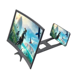 Screen Enlarger Curved Surface HD Screen Magnifier Mobile Phone Projection (12 Inch)