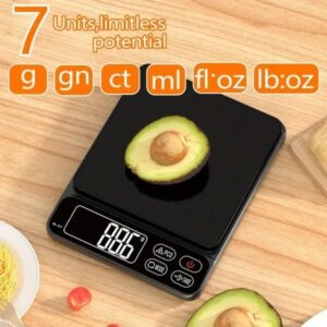 Precise Escort Digital Kitchen Scale with LCD Display